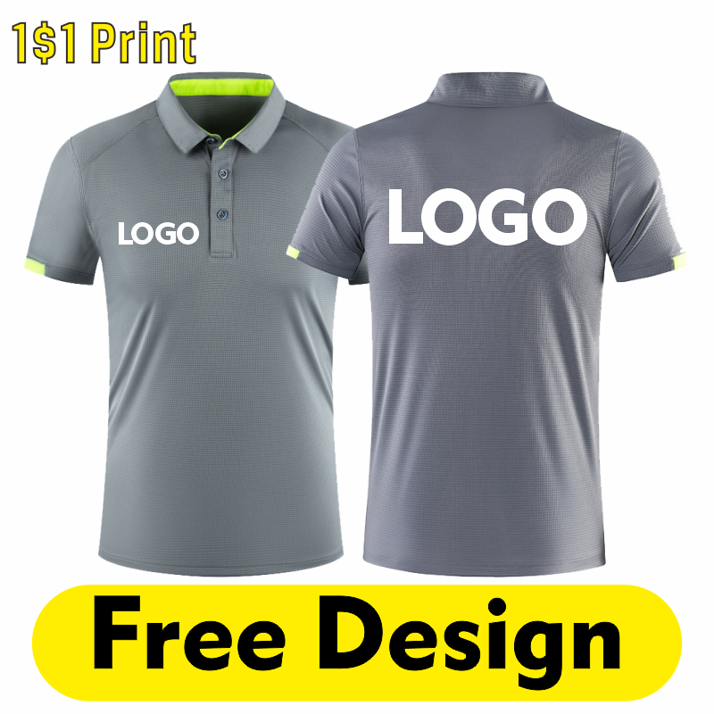 Shirt Camp Collar - Quick Dry Sports POLO Shirt Fitness