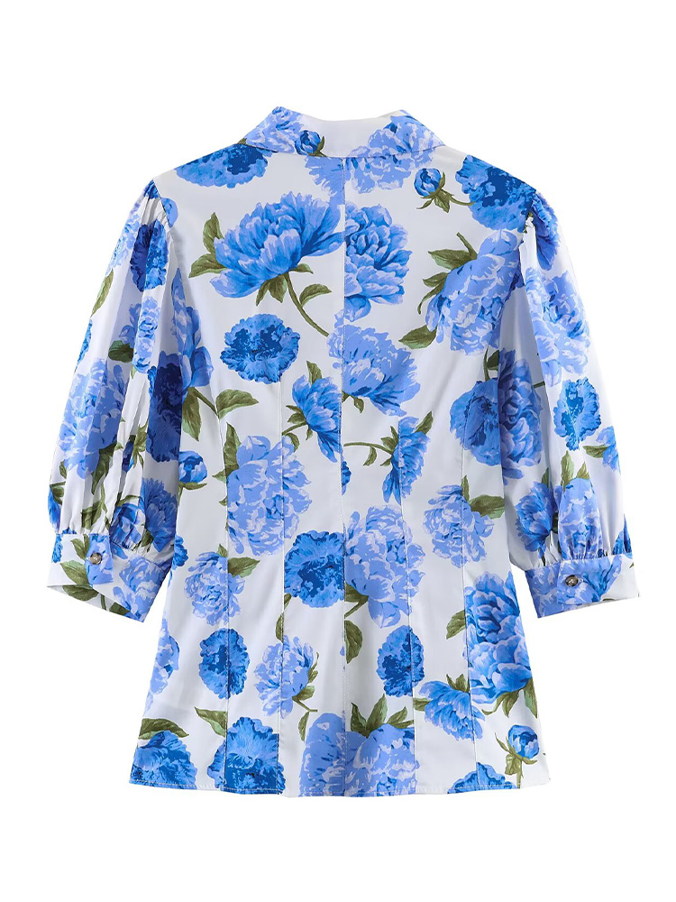 HH Women's Summer Fashion Lape - Resort Shirt Floral ulasan dan harga