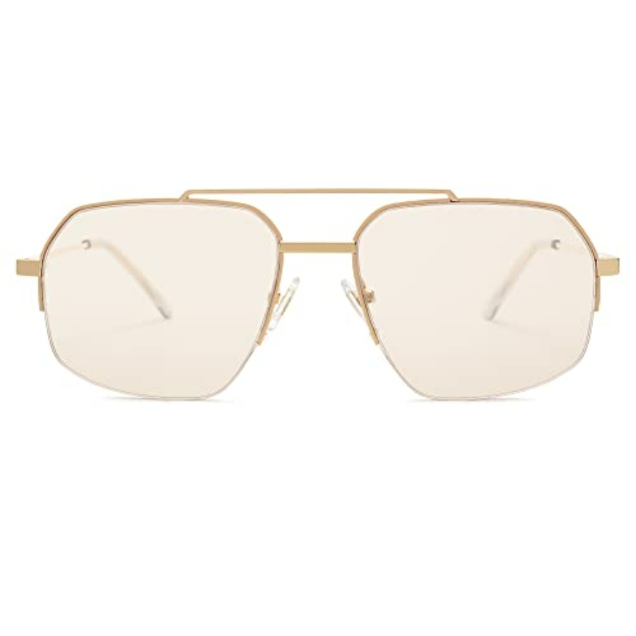 SOJOS Trendy Aviator Sunglasse - Sunglasses Aviator Polarized ulasan dan harga
