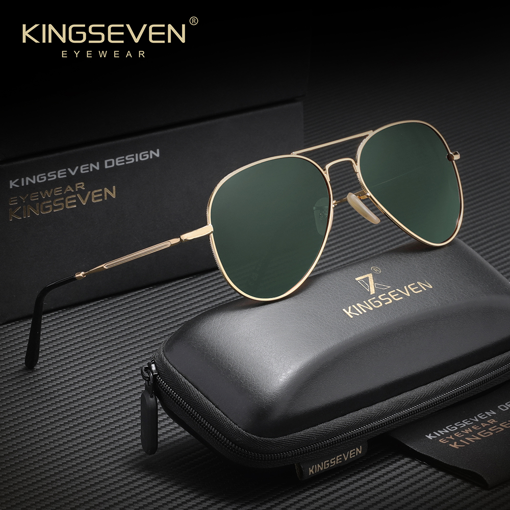 KINGSEVEN Men Polarized Sungla - Sunglasses Aviator Polarized ulasan dan harga