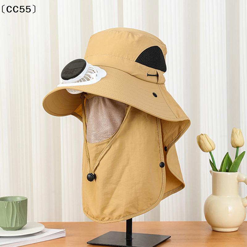 Men Fan Hat With Solar Panel W - Bucket Hat Straw ulasan dan harga