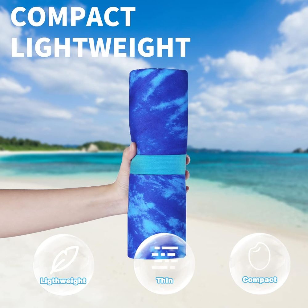 Lightweight Oversized 71x32 Be - Beach Towel Large ulasan dan harga