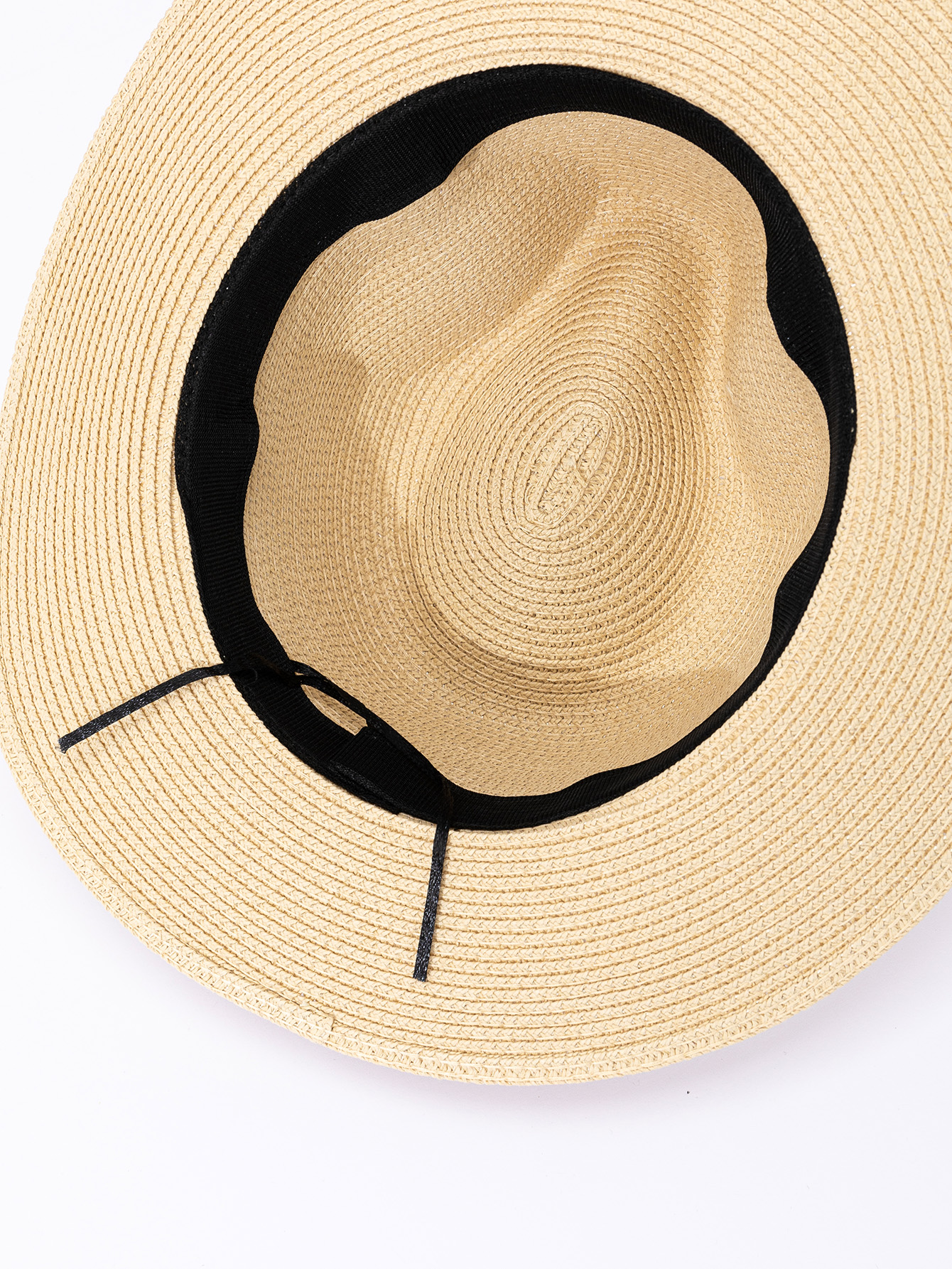 Panama straw hat, female jazz  - Bucket Hat Straw ulasan dan harga
