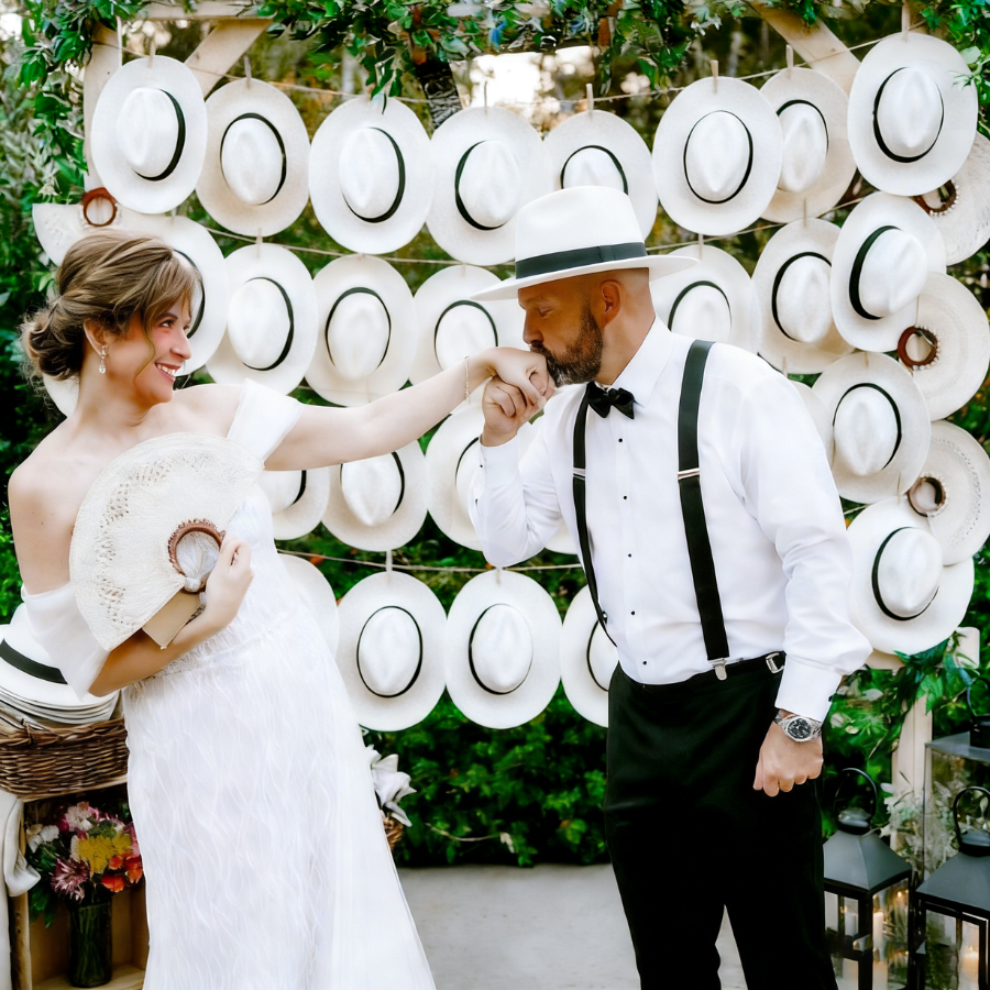 6-48PACK Wedding Straw Fedora  - Bucket Hat Straw ulasan dan harga