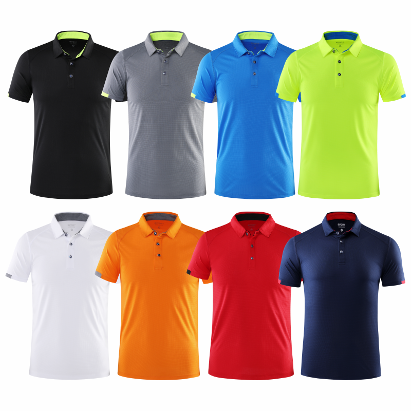 Quick Dry Sports POLO Shirt Fi - Shirt Camp Collar ulasan dan harga