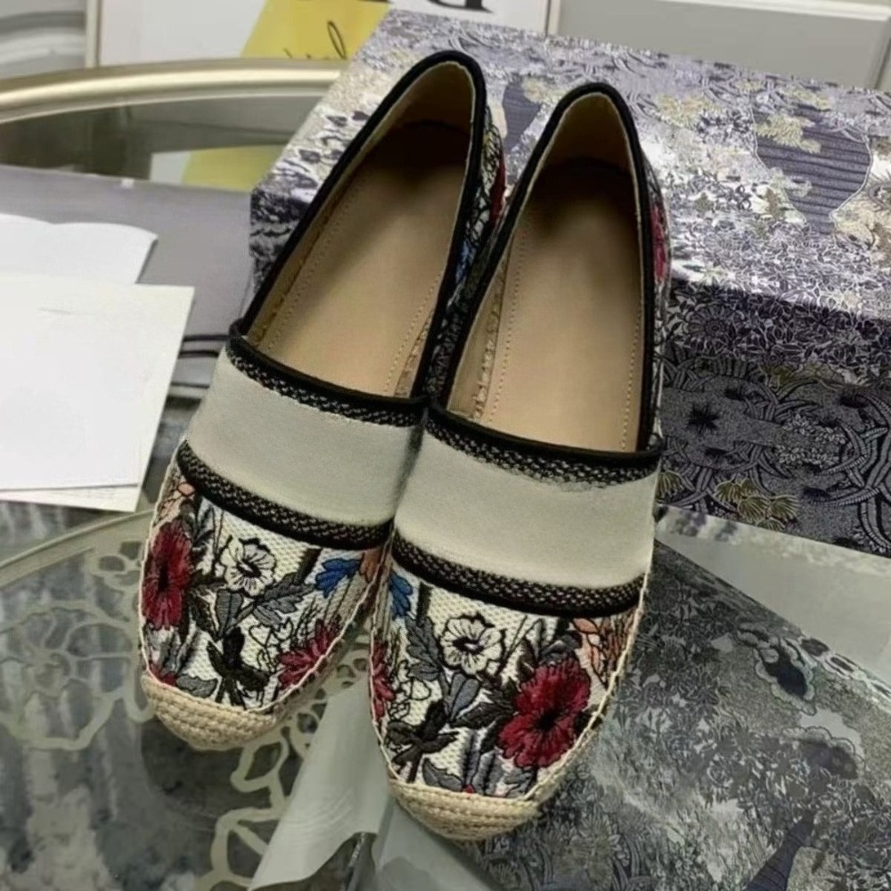 Spring Summer New Women's Embr - Espadrille Slip On ulasan dan harga