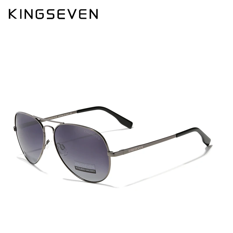 KINGSEVEN Men Vintage Aluminum - Sunglasses Aviator Polarized ulasan dan harga