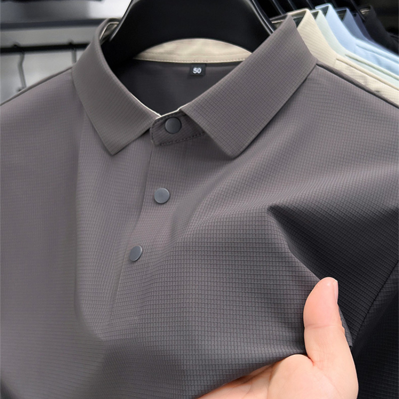 Summer Short Sleeve T-Shirt -  - Polo Shirt Pique ulasan dan harga