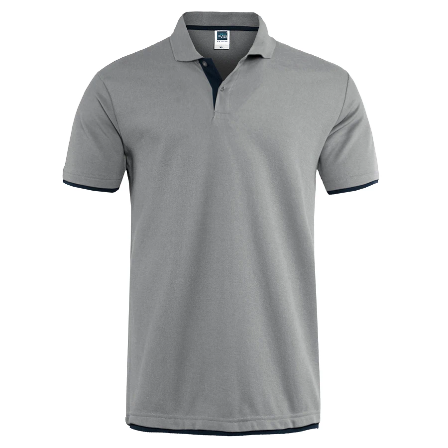 95% Cotton T Shirt Men Summer  - Polo Shirt Pique ulasan dan harga