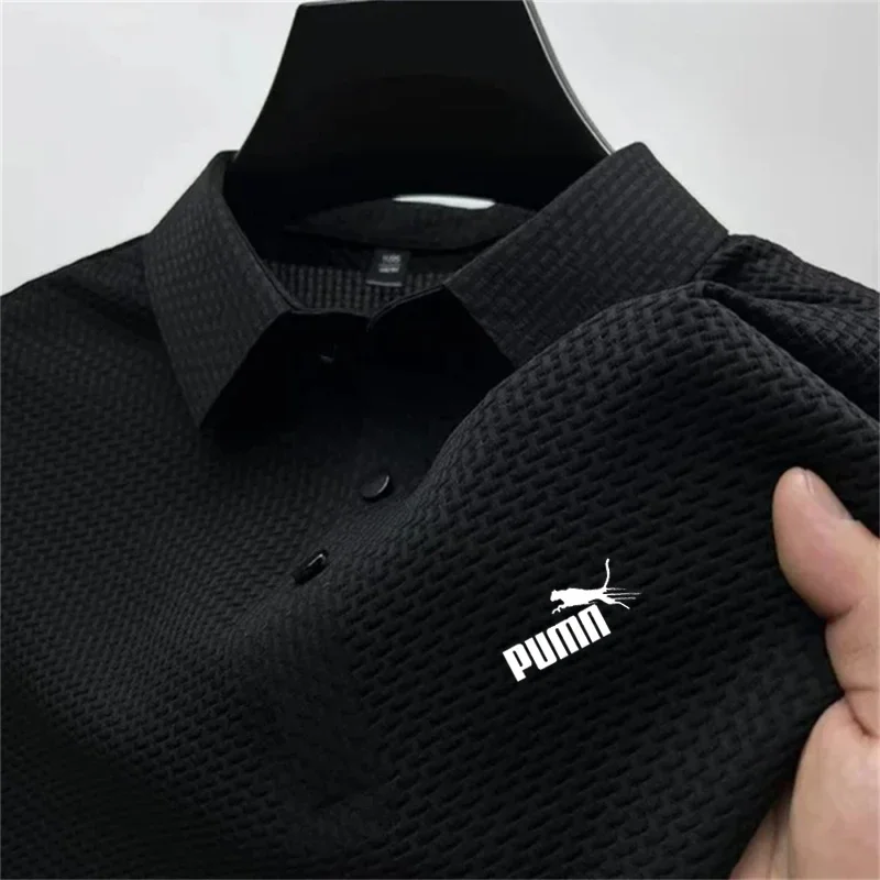 Summer Men's New High-quality  - Polo Shirt Pique ulasan dan harga