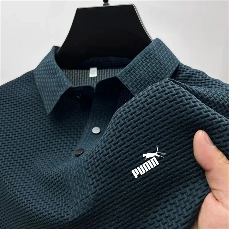 Summer Men's New High-quality  - Polo Shirt Pique ulasan dan harga