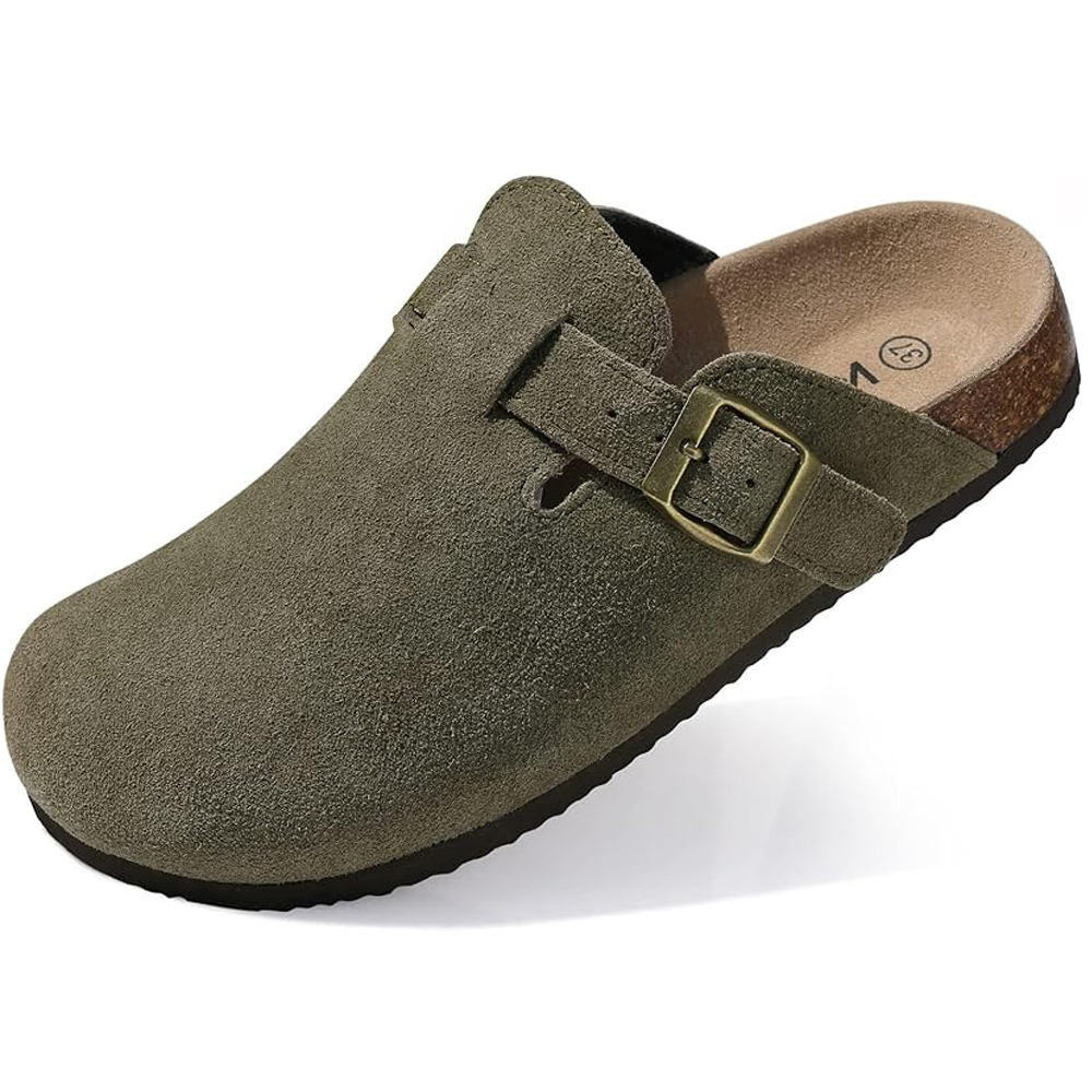 Classic Beach Shoes Men's Sued - Flip Flop Leather Men ulasan dan harga