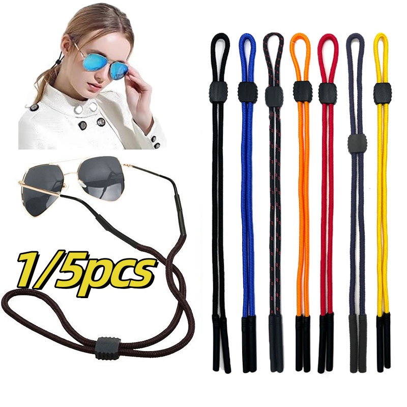 1/5pcs Sports Eyeglass Strap S - Sunglass Retainer Cord ulasan dan harga