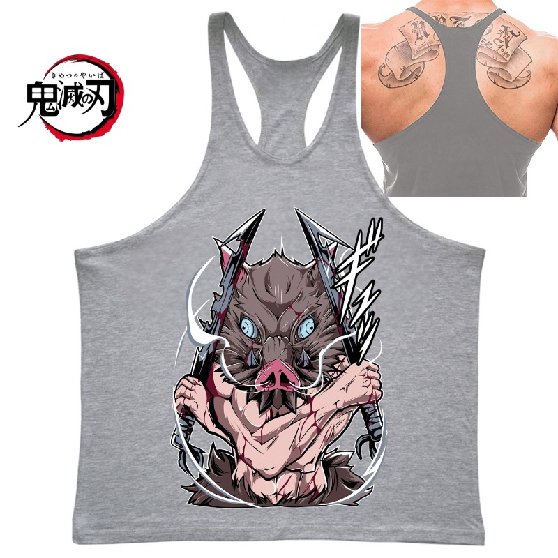 GYM Mens Tank Top Summer Brand - Tank Top Muscle ulasan dan harga