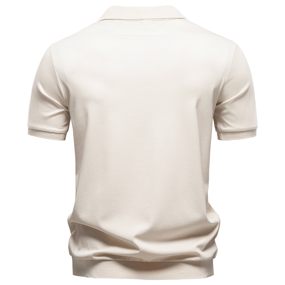 AIOPESON Men's Breathable Silk - Polo Shirt Pique ulasan dan harga