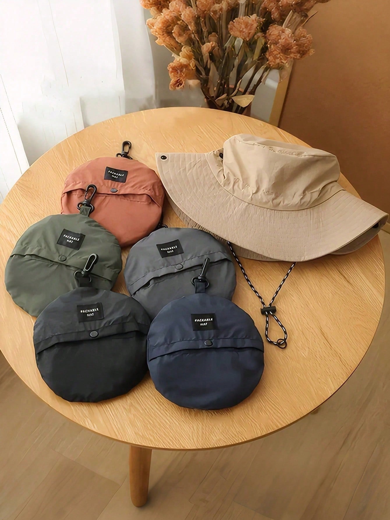 1 Pc Waterproof Bucket Hat, Fo - Packable Hat Nylon ulasan dan harga