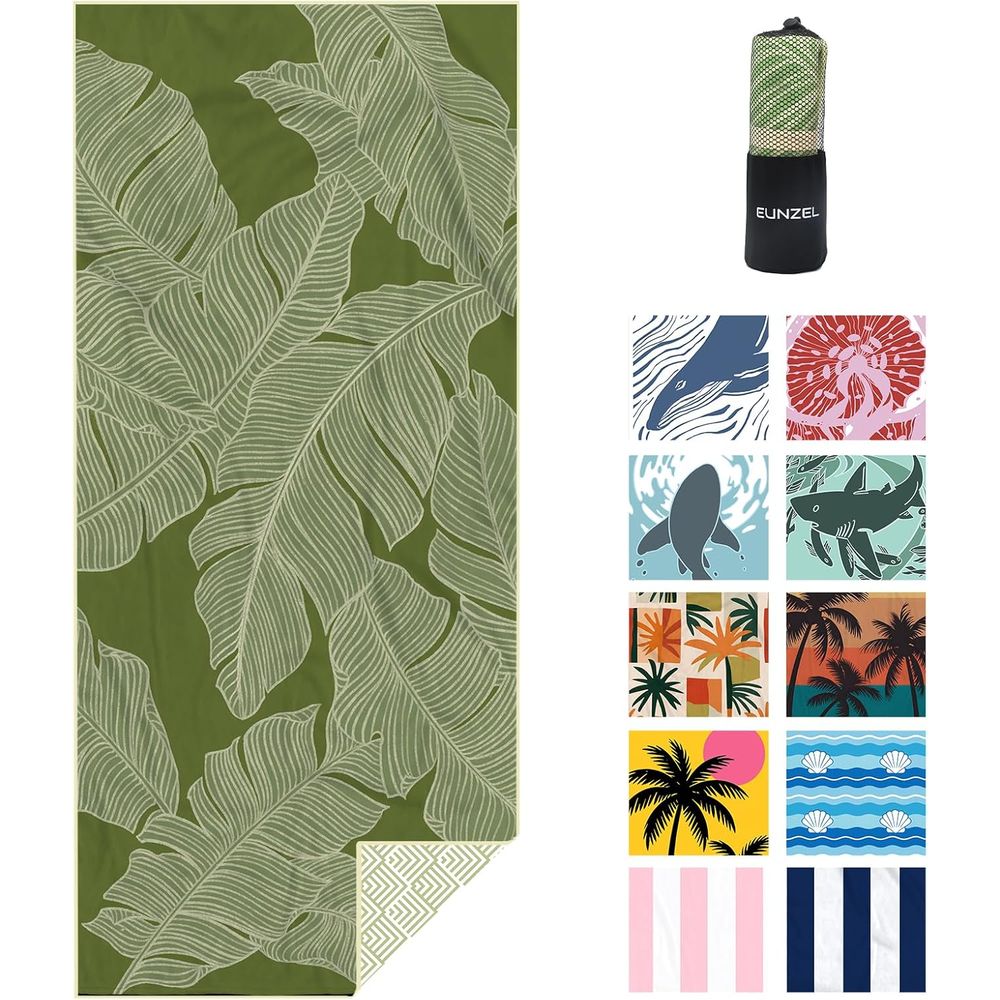 Large Quick-Dry Sand-Free Beac - Beach Towel Large ulasan dan harga