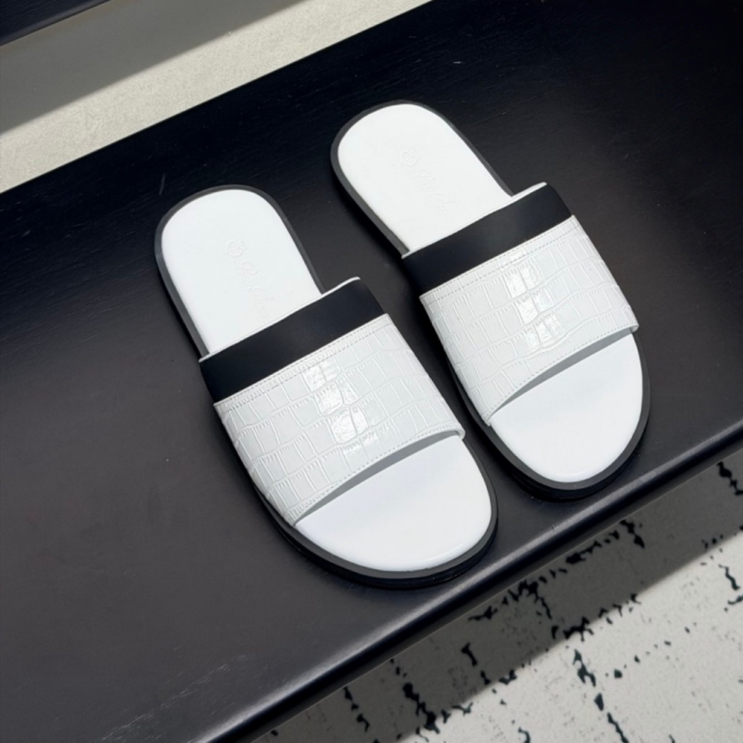 Handmade Cowhide Sandals Luxur - Flip Flop Leather Men ulasan dan harga