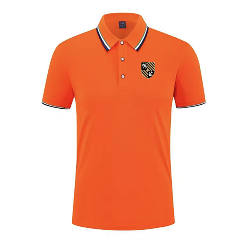 Pique Mesh Solid Color Lapel S - Polo Shirt Pique ulasan dan harga