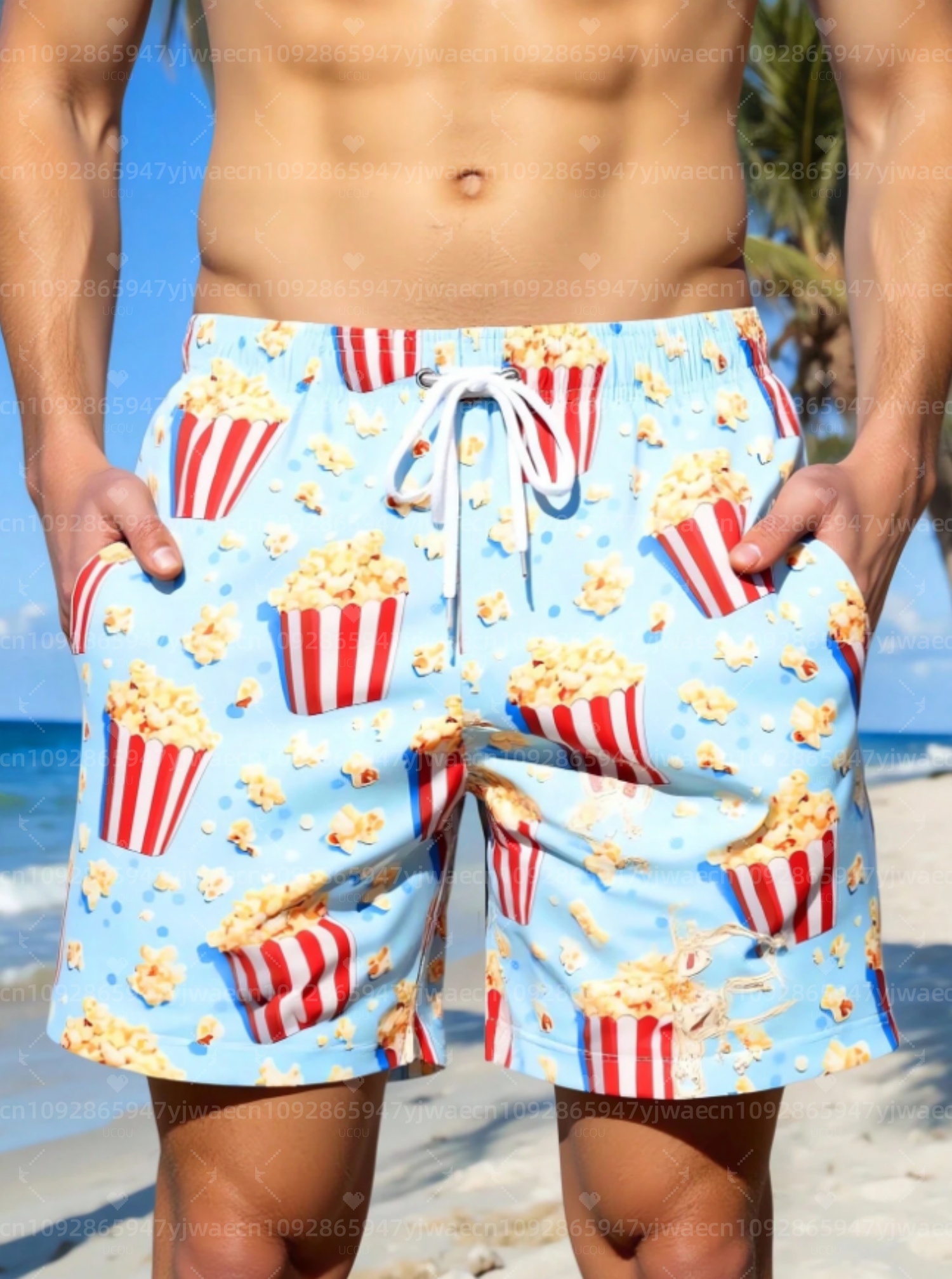2026 Summer Men Board Surf Sho - Trunks Board Surf ulasan dan harga
