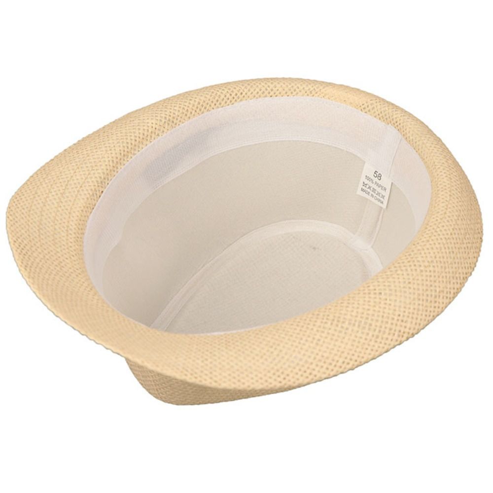 Summer Adjustable Cotton linen - Bucket Hat Straw ulasan dan harga