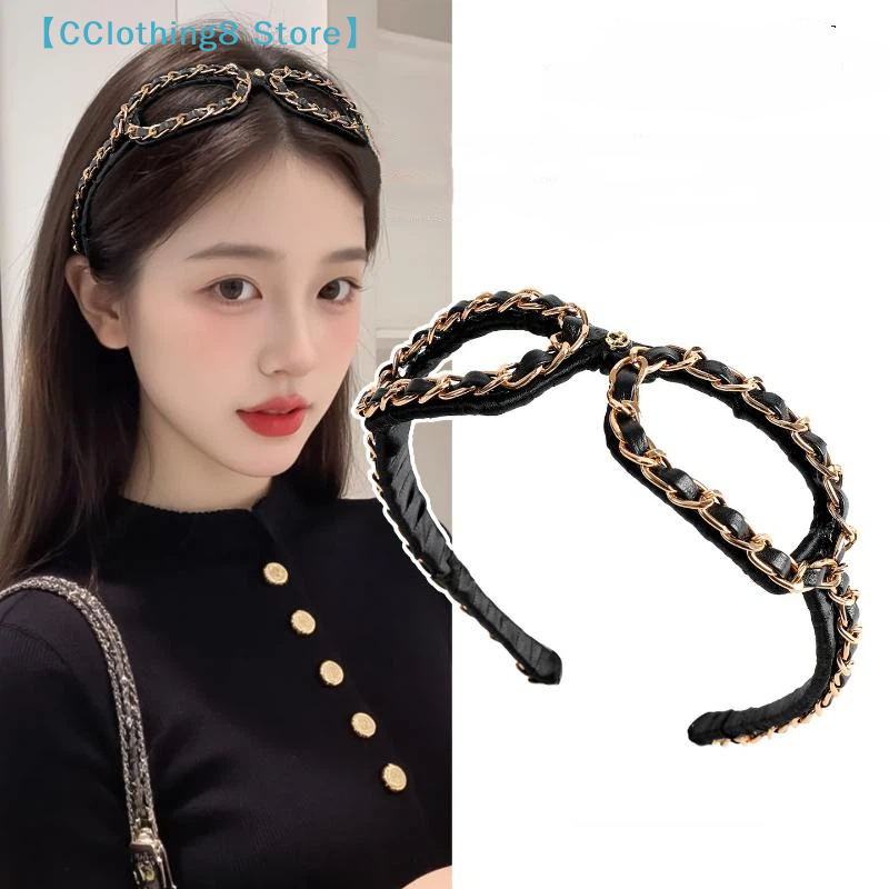 Vintage Chain Leather Headband - Sunglass Retainer Cord ulasan dan harga