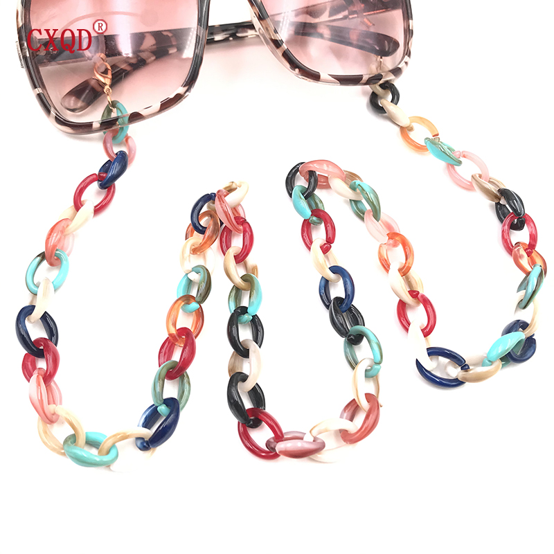 Fashion Women Acrylic Eyeglass - Sunglass Retainer Cord ulasan dan harga