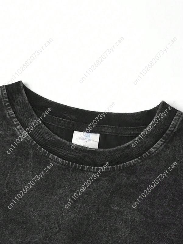 SAINT Retro Tshirt Man Woman H - Linen Shirt Breathable ulasan dan harga