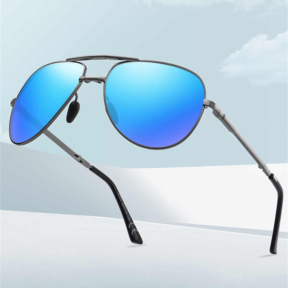 VIVIBEE Metal Pilot Black Fold - Sunglasses Aviator Polarized ulasan dan harga