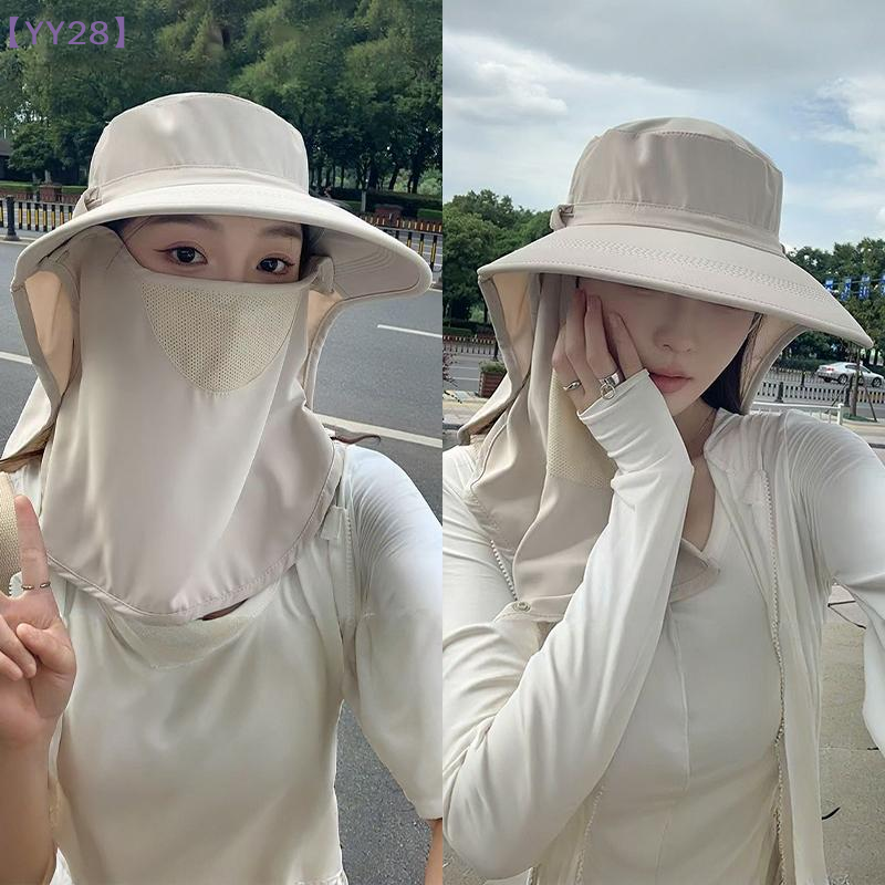 【YY28】Wide Brim Sun Hat With N - Bucket Hat Straw ulasan dan harga