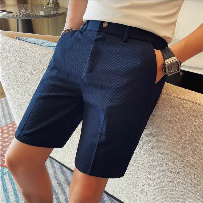 Men's Elastic Waist Summer Sho - Shorts Chino Slim ulasan dan harga