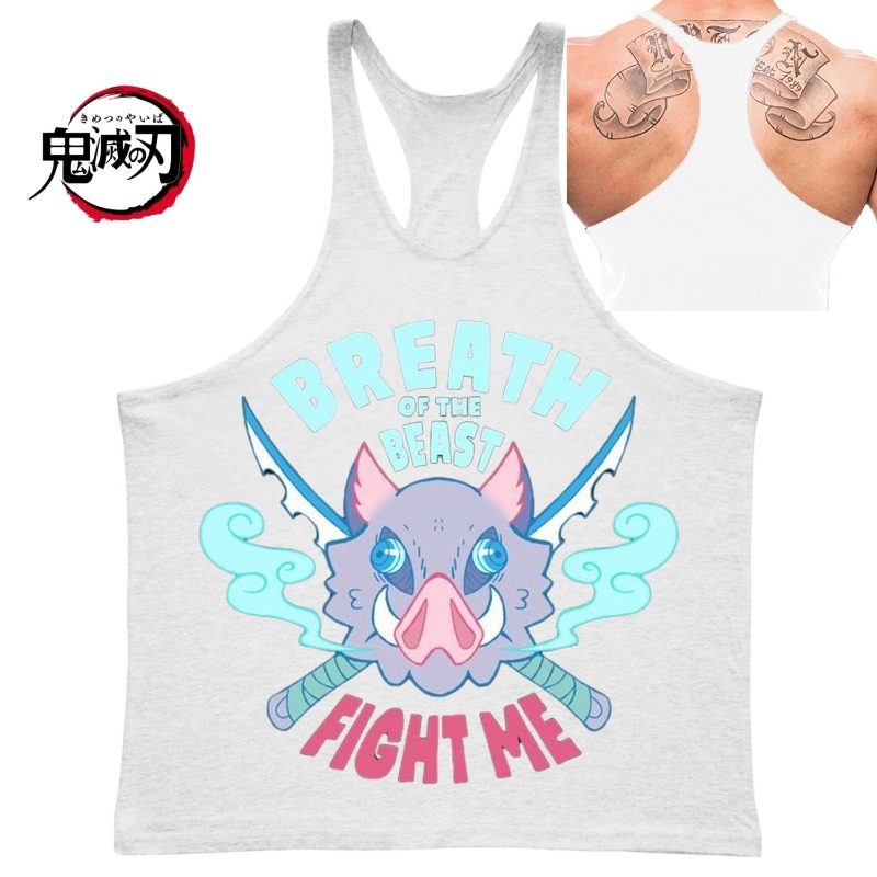 GYM Mens Tank Top Brand (Demon - Tank Top Muscle ulasan dan harga