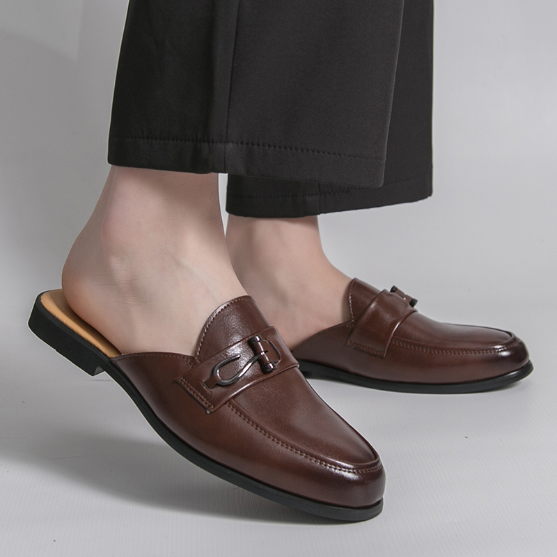 Designer Patent Leather Mens M - Flip Flop Leather Men ulasan dan harga