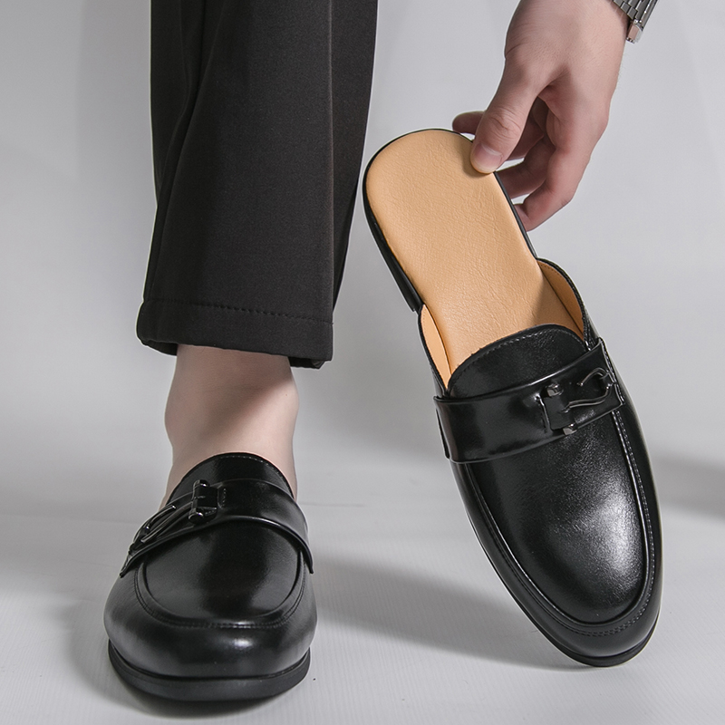Designer Patent Leather Mens M - Flip Flop Leather Men ulasan dan harga