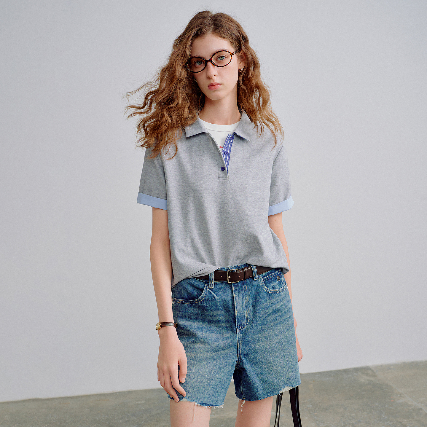 TOYOUTH women's Polo Shirt 202 - Polo Shirt Pique ulasan dan harga