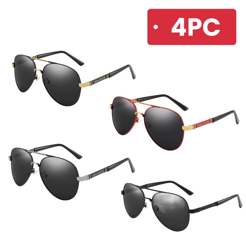Men Classic Aviator Sunglasses - Sunglasses Aviator Polarized ulasan dan harga