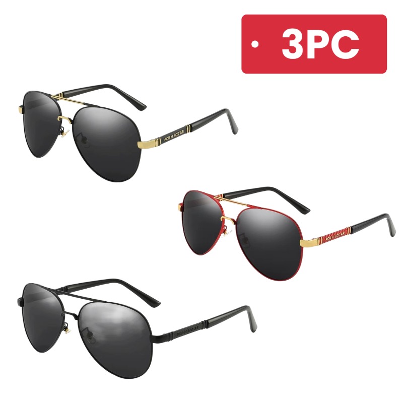 Men Classic Aviator Sunglasses - Sunglasses Aviator Polarized ulasan dan harga