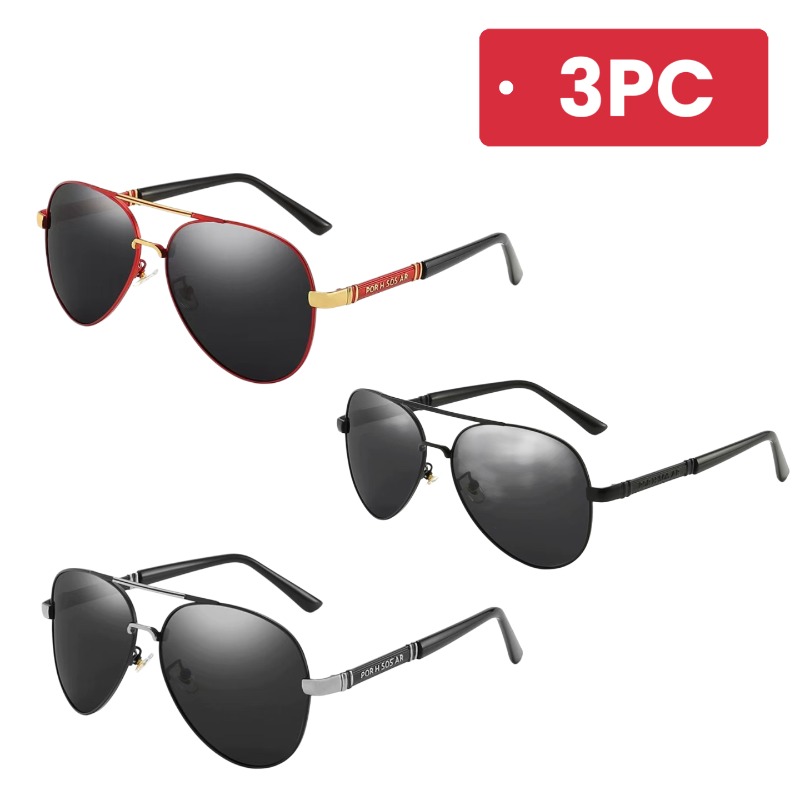 Men Classic Aviator Sunglasses - Sunglasses Aviator Polarized ulasan dan harga