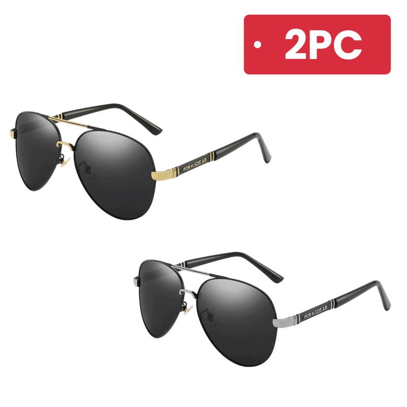 Men Classic Aviator Sunglasses - Sunglasses Aviator Polarized ulasan dan harga