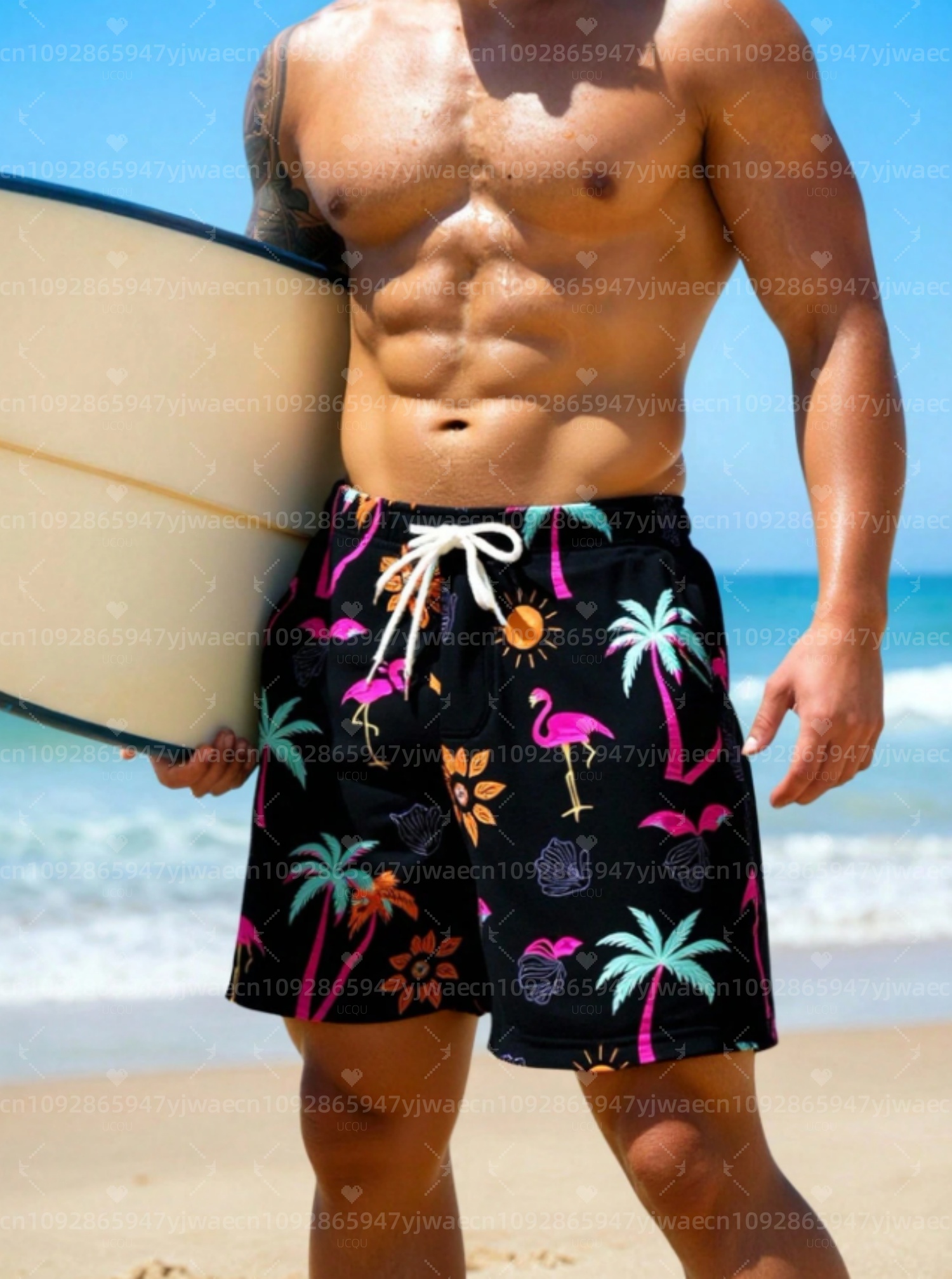 Summer Men Board Surf Shorts H - Trunks Board Surf ulasan dan harga