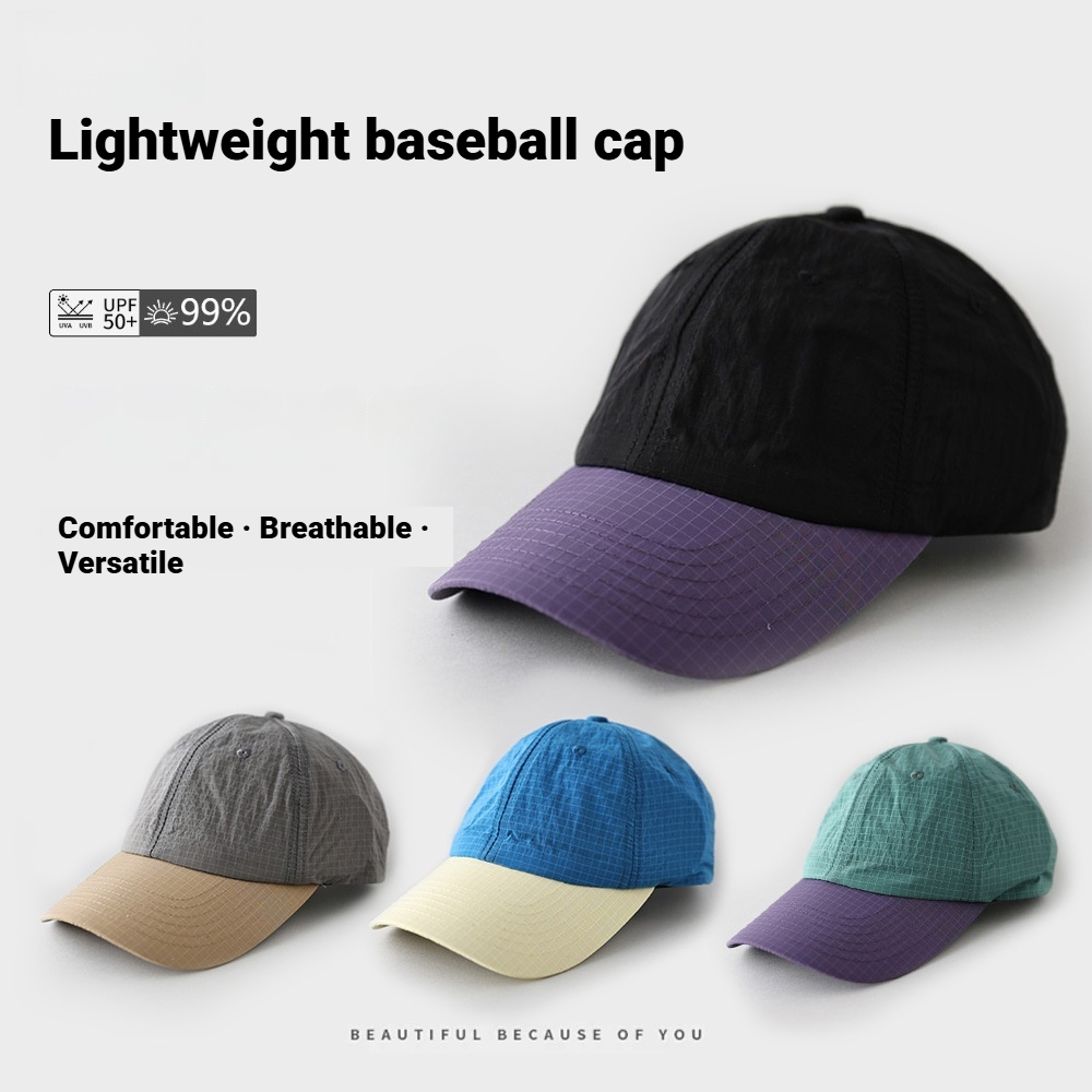 Lightweight Ripstop Baseball C - Packable Hat Nylon ulasan dan harga