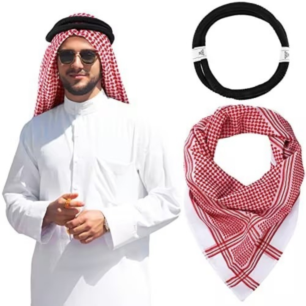 Arab Sheikh Costume Set, Saudi - Sunglass Retainer Cord ulasan dan harga