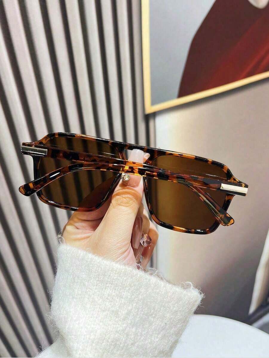 Fashion Double Bridge Aviator  - Sunglasses Aviator Polarized ulasan dan harga