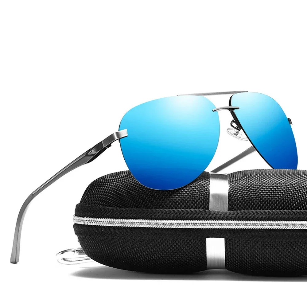 New Polarized Men Sunglasses C - Sunglasses Aviator Polarized ulasan dan harga